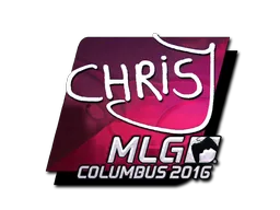 Sticker | chrisJ (Foil) | MLG Columbus 2016
