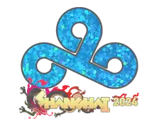 Sticker | Cloud9 (Glitter) | Shanghai 2024