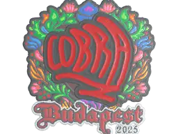 Sticker | cobra (Embroidered) | Budapest 2025