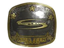 Sticker | Complexity Gaming (Gold) | Austin 2025