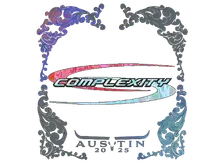 Sticker | Complexity Gaming (Holo) | Austin 2025