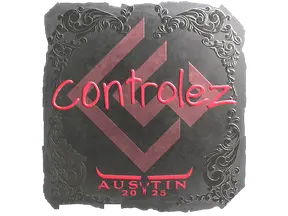 Sticker | controlez (Foil) | Austin 2025