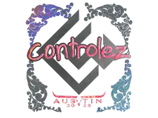 Sticker | controlez (Holo) | Austin 2025