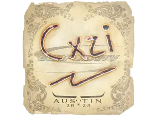 Sticker | Cxzi | Austin 2025