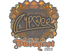Sticker | Cypher | Budapest 2025