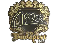 Sticker | Cypher (Gold) | Budapest 2025