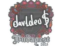 Sticker | dav1deuS | Budapest 2025