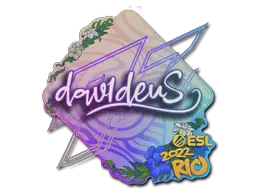 Sticker | dav1deuS | Rio 2022