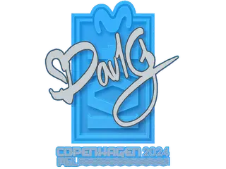 Sticker | dav1g | Copenhagen 2024