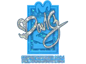 Sticker | dav1g (Glitter) | Copenhagen 2024