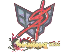 Sticker | degster (Holo) | Shanghai 2024