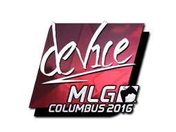 Sticker | device (Foil) | MLG Columbus 2016