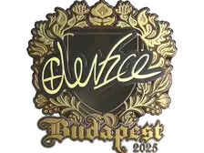 Sticker | device (Gold) | Budapest 2025