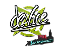 Sticker | device | Stockholm 2021