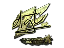 Sticker | dgt (Gold) | Antwerp 2022