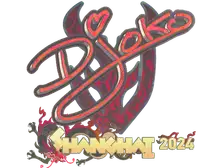 Sticker | Djoko (Holo) | Shanghai 2024