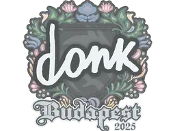 Sticker | donk | Budapest 2025