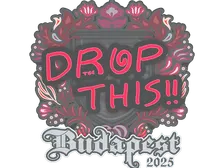 Sticker | drop | Budapest 2025