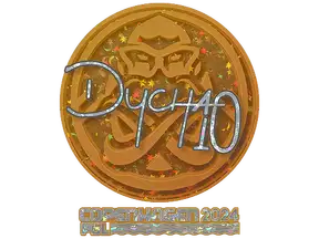 Sticker | Dycha (Glitter) | Copenhagen 2024