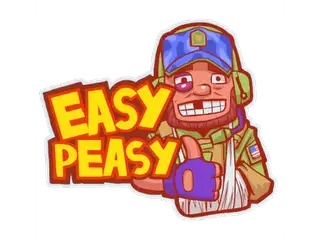 Sticker | Easy For Ricksaw