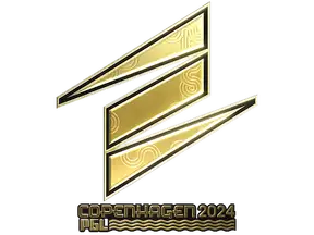 Sticker | ECSTATIC (Gold) | Copenhagen 2024