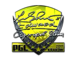 Sticker | Edward (Foil) | Krakow 2017