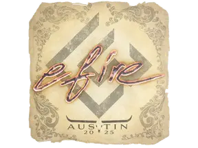 Sticker | efire | Austin 2025