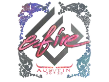 Sticker | efire (Holo) | Austin 2025