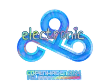 Sticker | electronic (Holo) | Copenhagen 2024