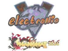 Sticker | electronic (Holo) | Shanghai 2024