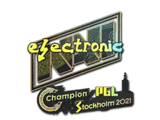 Sticker | electroNic (Holo) | Stockholm 2021