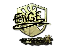 Sticker | EliGE (Gold) | Antwerp 2022