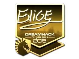 Sticker | EliGE (Gold) | Cluj-Napoca 2015
