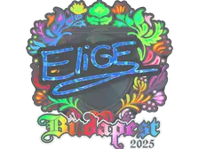 Sticker | EliGE (Holo) | Budapest 2025