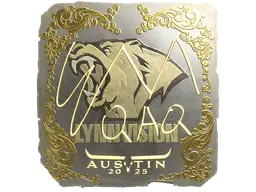 Sticker | EmiliaQAQ (Gold) | Austin 2025