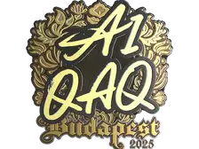 Sticker | EmiliaQAQ (Gold) | Budapest 2025