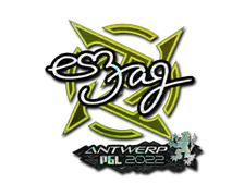 Sticker | es3tag (Glitter) | Antwerp 2022