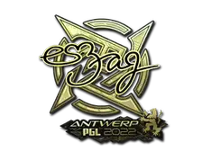 Sticker | es3tag (Gold) | Antwerp 2022