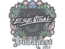 Sticker | esenthial | Budapest 2025