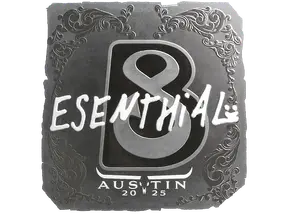 Sticker | esenthial (Foil) | Austin 2025