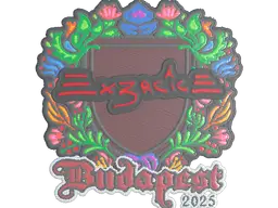 Sticker | Ex3rcice (Embroidered) | Budapest 2025