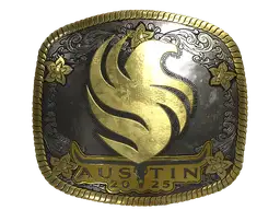 Sticker | Falcons (Gold) | Austin 2025