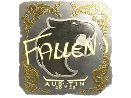 Sticker | FalleN (Gold) | Austin 2025