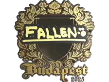 Sticker | FalleN (Gold) | Budapest 2025