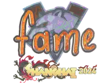 Sticker | fame (Holo) | Shanghai 2024