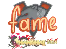 Sticker | fame | Shanghai 2024