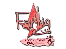 Sticker | Farlig (Holo) | Antwerp 2022