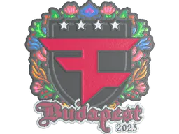 Sticker | FaZe Clan (Embroidered) | Budapest 2025