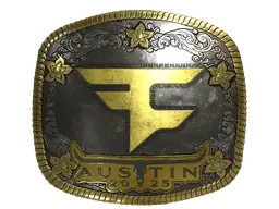 Sticker | FaZe Clan (Gold) | Austin 2025