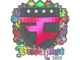 Sticker | FaZe Clan (Holo) | Budapest 2025